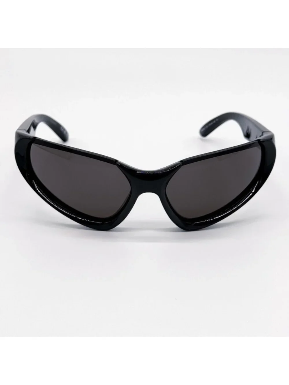 NEW BALENCIAGA BB0202S 001 SUNGLASSES BLACK OVERSIZED WOMEN EYEWEAR BALENCIAGA - Picture 5 of 12
